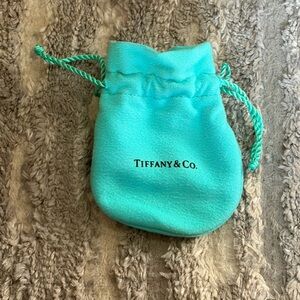 Tiffany & Co. Turquoise Drawstring Pouch